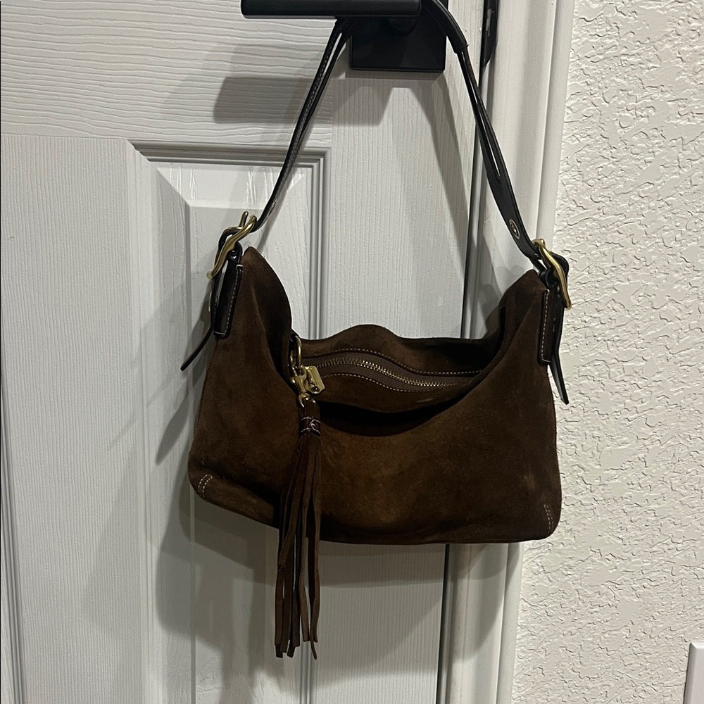 Coach Suede East/West Duffle - 1421